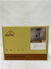 CASAINC WALL MOUNTED RAIN SHOWER FAUCET WITH PRESSURE BALANCED VALVE 1371750